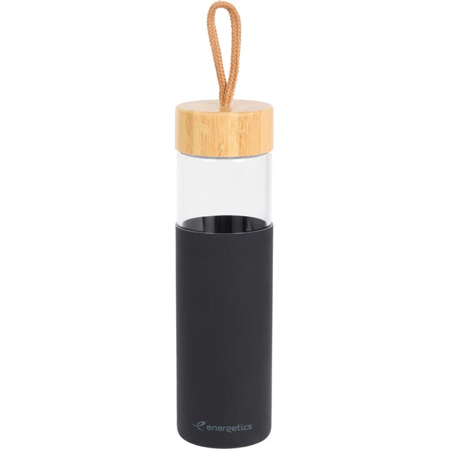 Energetics Trinkflasche Glass Bottle III black/anthracite Produktbild 0