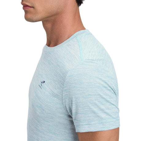Energetics T-Shirt Telly Herren melange-blue / aqua-blue Produktbild 1