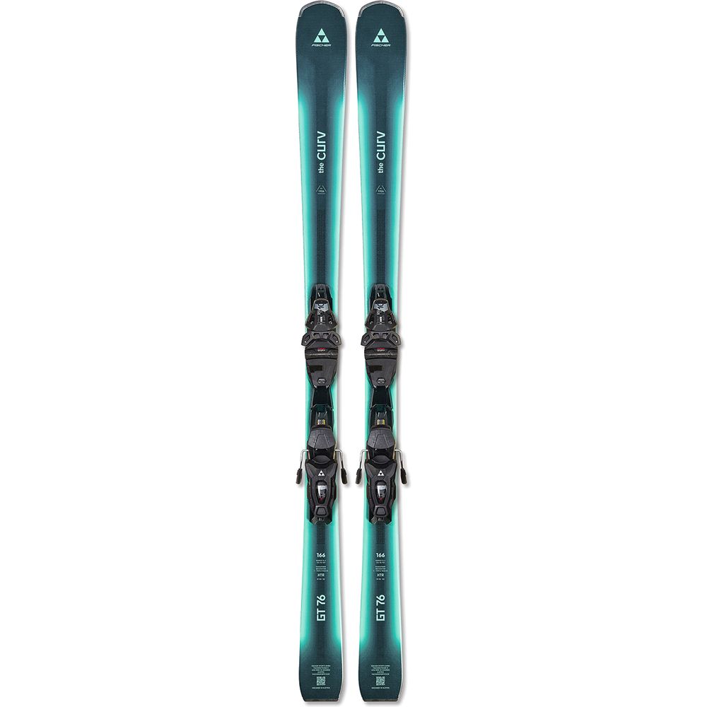 Fischer XTR The Curv GT 76 + RSW10 PR Alpin-Ski & Bindung türkis Produktbild 0