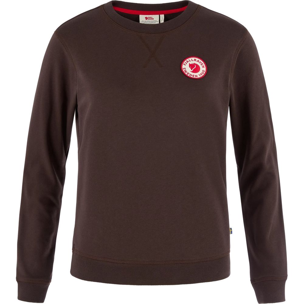 Fjällräven 1960 Logo Badge Damen Sweater black-oak Produktbild 0