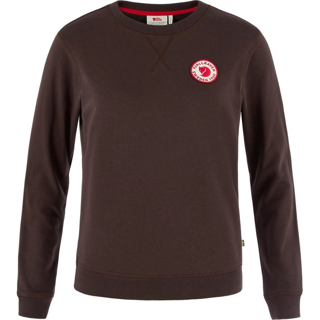 Fjällräven 1960 Logo Badge Damen Sweater black-oak Produktbild 0