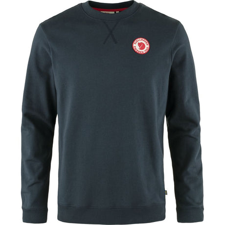 Fjällräven 1960 Logo Badge Sweater Herren Pullover dark navy Produktbild 0