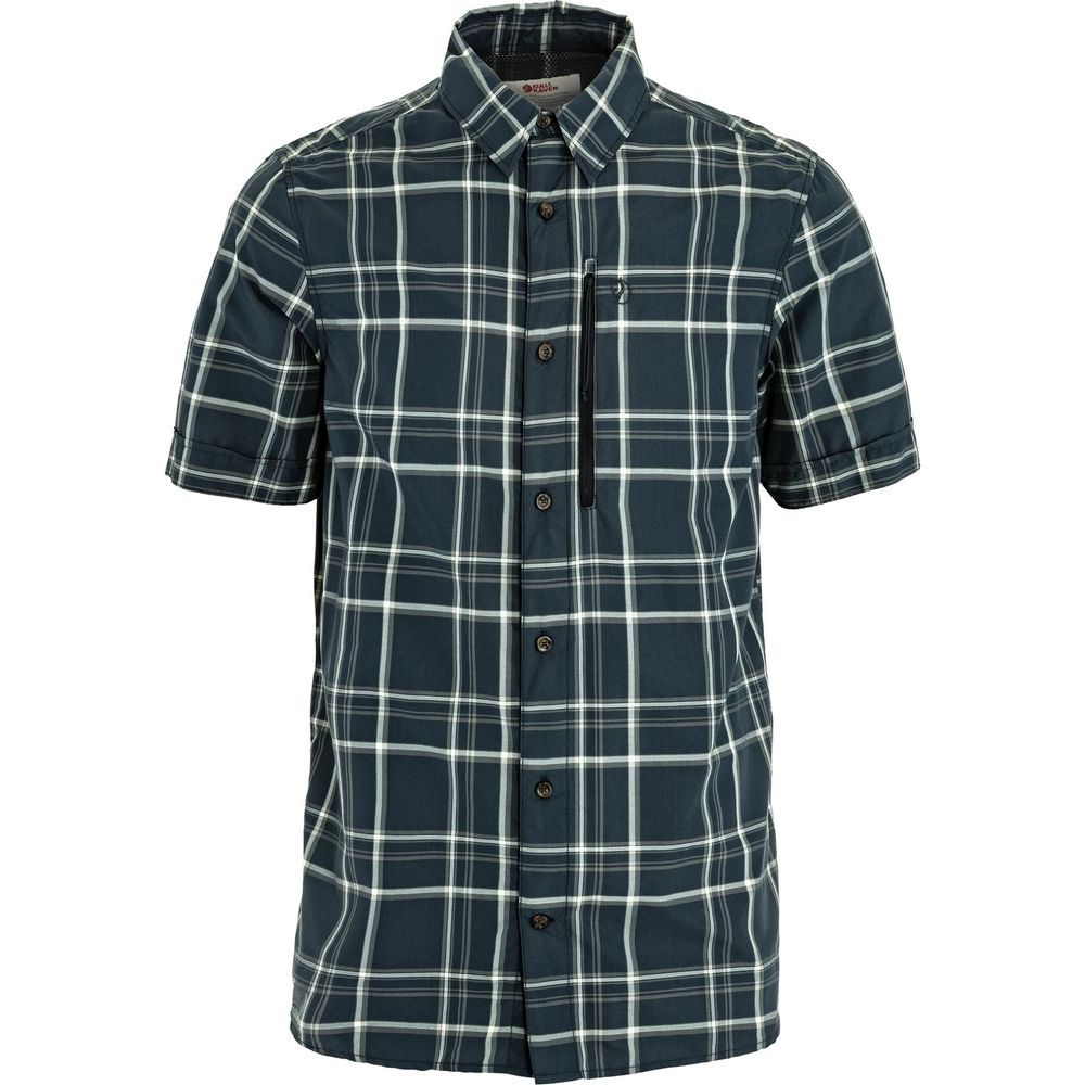 Fjällräven Abisko Hike Herren Hemd dark-navy-chalk-white Produktbild 0