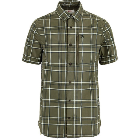 Fjällräven Abisko Hike Herren Hemd laurel-green-chalk-white Produktbild 0