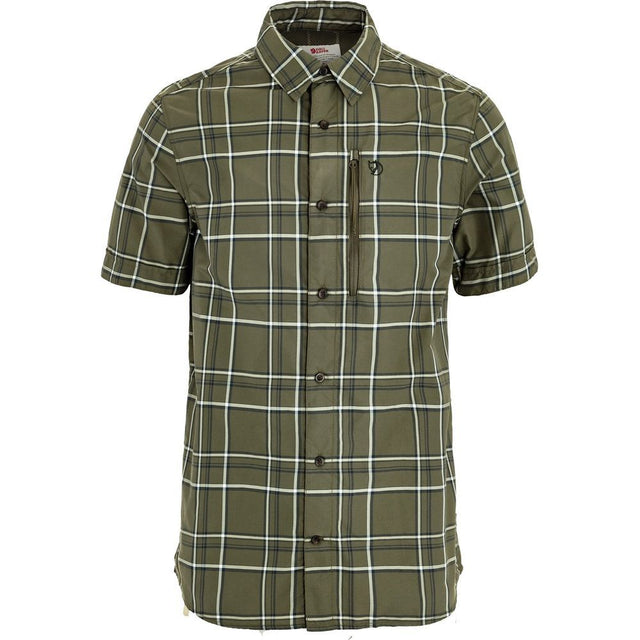 Fjällräven Abisko Hike Herren Hemd laurel-green-chalk-white Produktbild 0