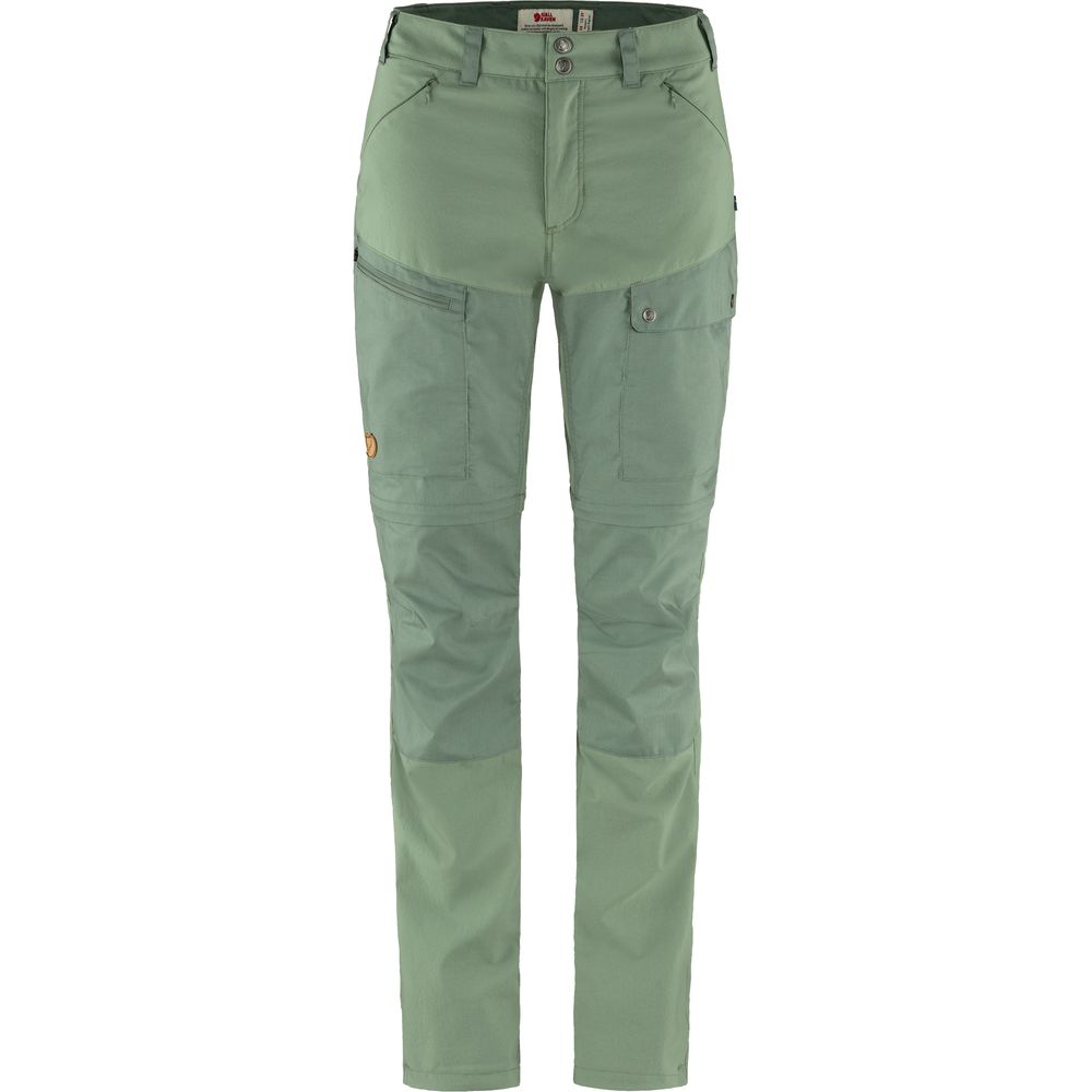 Fjällräven Abisko Midsummer Zip Off Damen Wanderhose jade green patina Produktbild 0
