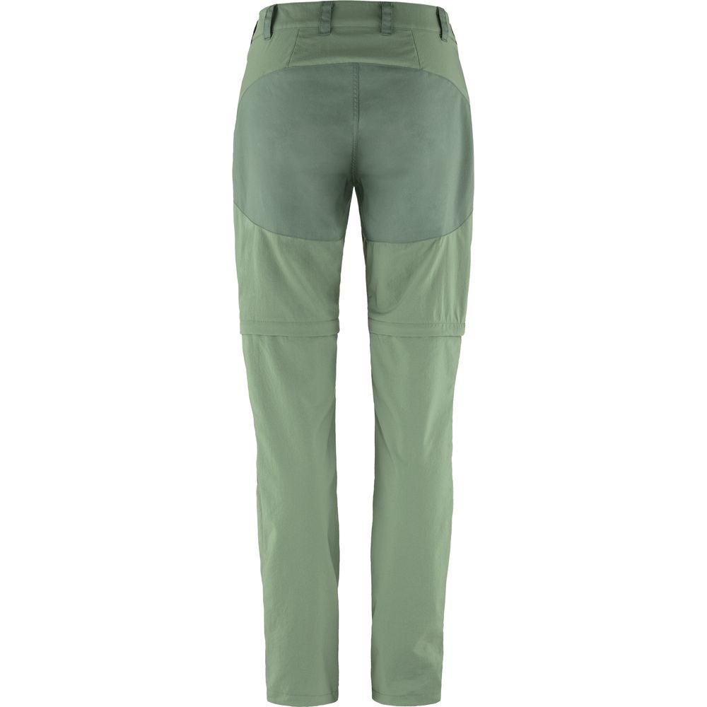 Fjällräven Abisko Midsummer Zip Off Damen Wanderhose jade green patina Produktbild 1