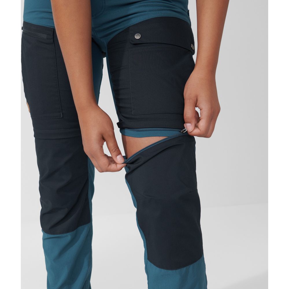 Fjällräven Abisko Midsummer Zip Off Damen Wanderhose jade green patina Produktbild 2
