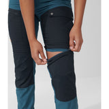 Fjällräven Abisko Midsummer Zip Off Damen Wanderhose jade green patina Produktbild 2