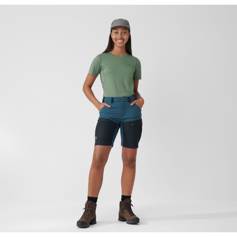 Fjällräven Abisko Midsummer Zip Off Damen Wanderhose jade green patina Produktbild 3