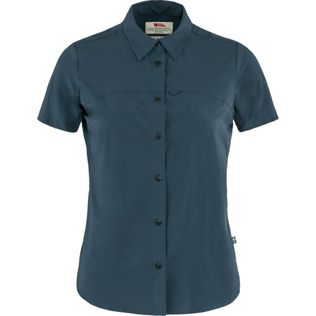 Fjällräven High Coast Lite Damen Kurzarmhemd navy Produktbild 0