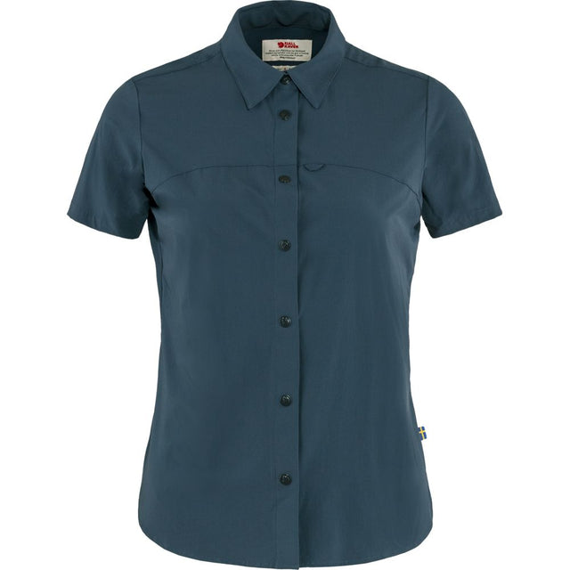 Fjällräven High Coast Lite Damen Kurzarmhemd navy Produktbild 0