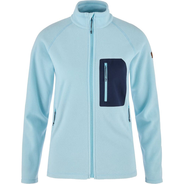 Fjällräven Kaipak Fleece Damen Fleecejacke breeze-blue-navy Produktbild 0