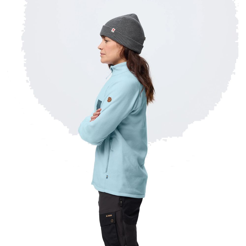 Fjällräven Kaipak Fleece Damen Fleecejacke breeze-blue-navy Produktbild 3