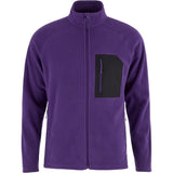 Fjällräven Kaipak Fleece Herren Fleecejacke dark-violet-black Produktbild 0