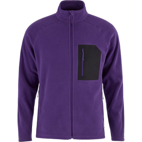 Fjällräven Kaipak Fleece Herren Fleecejacke dark-violet-black Produktbild 0