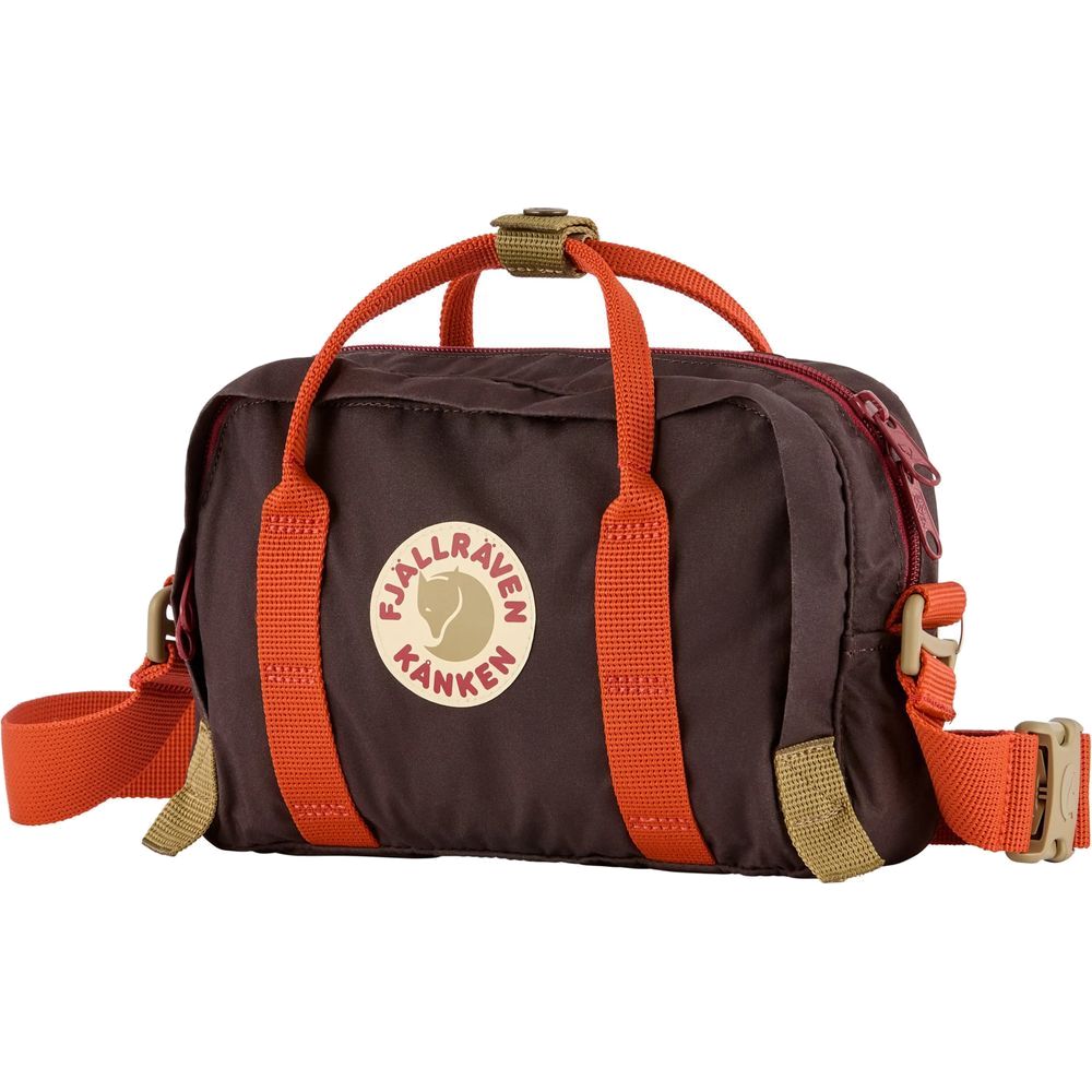 Fjällräven Kånken Koncept Crossbody Tasche black-oak-rowan-red Produktbild 2