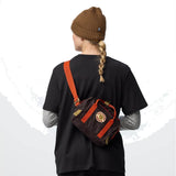 Fjällräven Kånken Koncept Crossbody Tasche black-oak-rowan-red Produktbild 3
