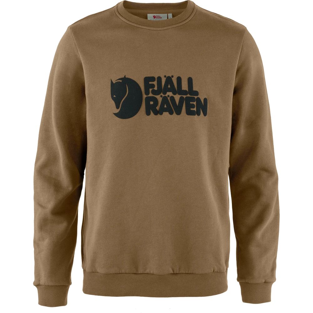 Fjällräven Logo Sweater Herren wood-brown Produktbild 0