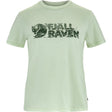 Fjällräven Lush Logo Damen T-Shirt soft-jade Produktbild 0