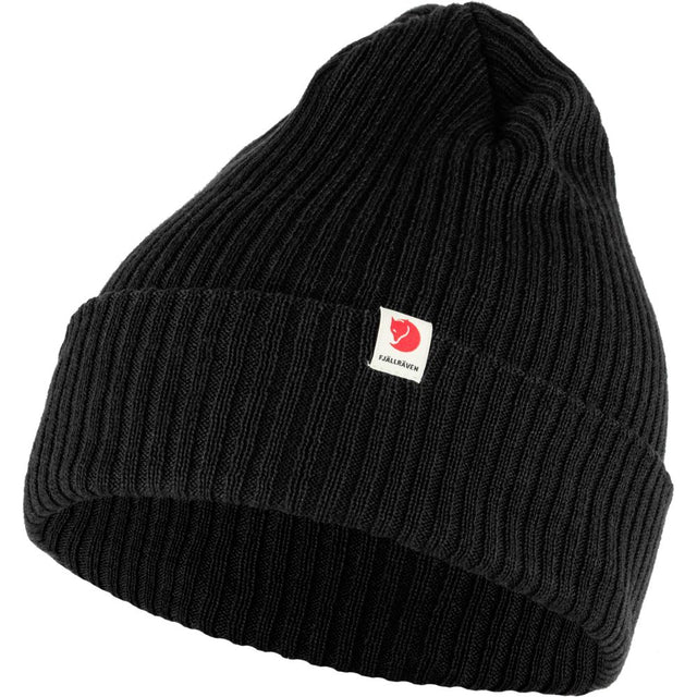 Fjällräven Rib Hat Mütze black Produktbild 0