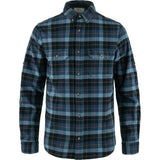 Fjällräven Singi Heavy Flannel Herren Hemd dark navy indigo blue Produktbild 0