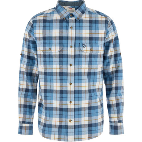 Fjällräven Singi Heavy Flannel Herren Hemd dawn-blue-eggshell Produktbild 0