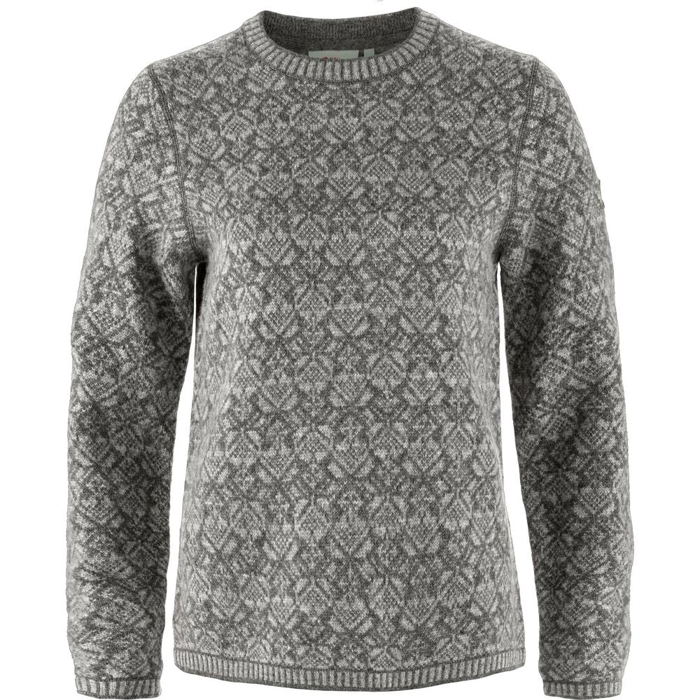 Fjällräven Snow Round Neck Damen Pullover grey Produktbild 0