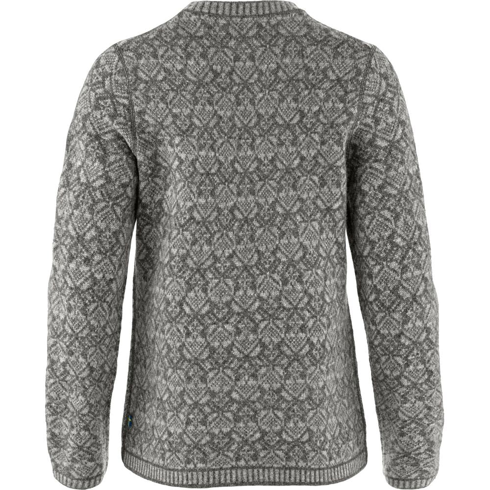Fjällräven Snow Round Neck Damen Pullover grey Produktbild 1