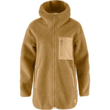 Fjällräven Vardag Pile Fleece Long W Damen Fleecejacke buckwheat-brown Produktbild 0