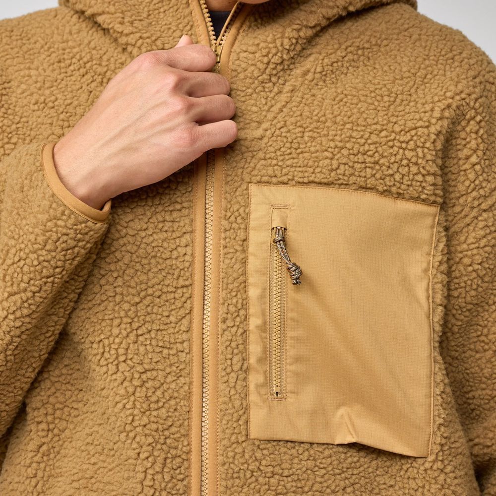 Fjällräven Vardag Pile Fleece Long W Damen Fleecejacke buckwheat-brown Produktbild 7