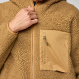 Fjällräven Vardag Pile Fleece Long W Damen Fleecejacke buckwheat-brown Produktbild 7