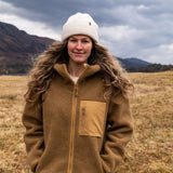 Fjällräven Vardag Pile Fleece Long W Damen Fleecejacke buckwheat-brown Produktbild 8