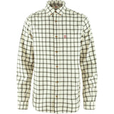 Fjällräven Övik Flannel Herren Hemd chalk-white-laurel-green Produktbild 0