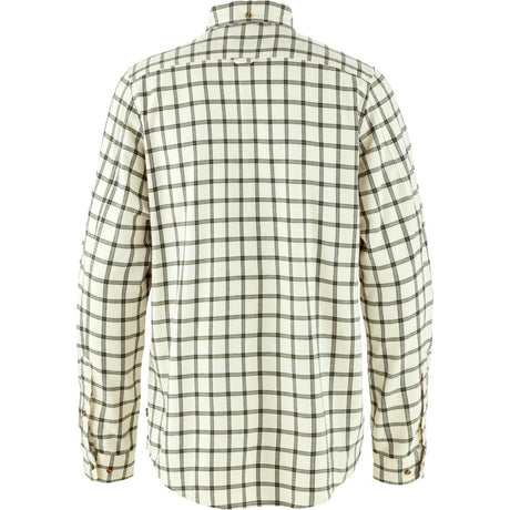 Fjällräven Övik Flannel Herren Hemd chalk-white-laurel-green Produktbild 1
