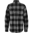 Fjällräven Övik Heavy Flannel Herren T-Shirt black grey Produktbild 0
