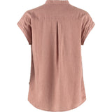 Fjällräven Övik Hemp Damen Kurzarmbluse dusty rose Produktbild 1