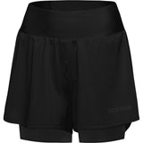 Gorewear Concurve 3” 2in1 Shorts Damen Laufhose black Produktbild 2