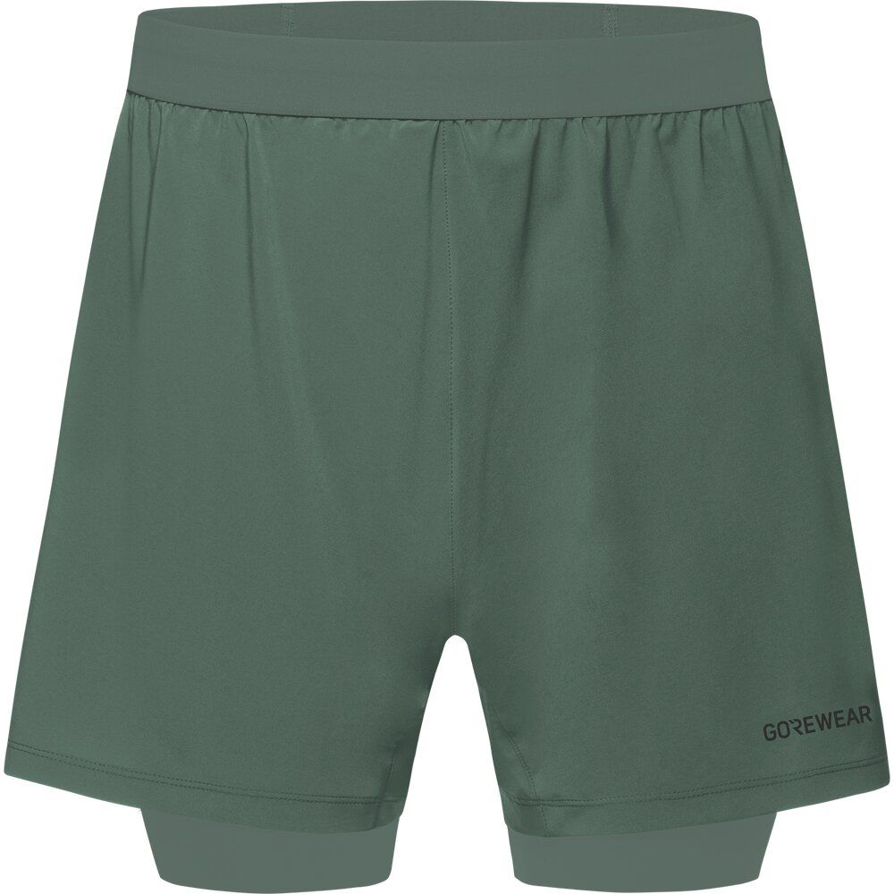Gorewear Concurve 5” 2in1 Shorts Herren Laufhose slate-green Produktbild 0