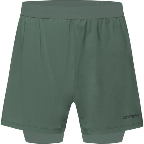Gorewear Concurve 5” 2in1 Shorts Herren Laufhose slate-green Produktbild 0