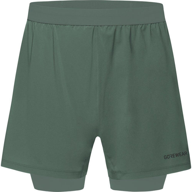 Gorewear Concurve 5” 2in1 Shorts Herren Laufhose slate-green Produktbild 0