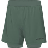 Gorewear Concurve 5” 2in1 Shorts Herren Laufhose slate-green Produktbild 2
