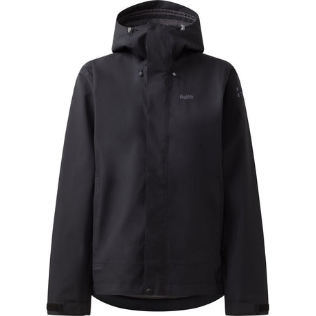 Haglöfs Breeze Proof Jacket Damen Outdoorjacke true-black Produktbild 0