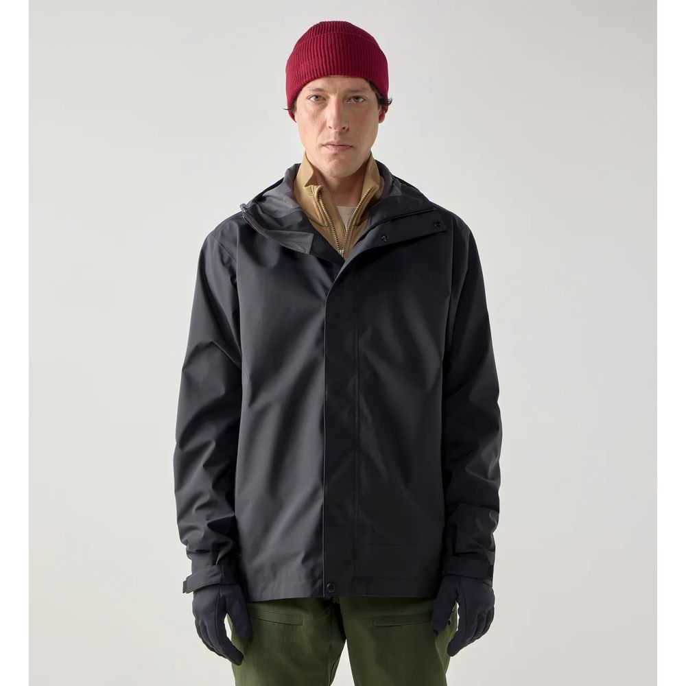 Haglöfs Breeze Proof Jacket Herren Regenjacke true-black Produktbild 6