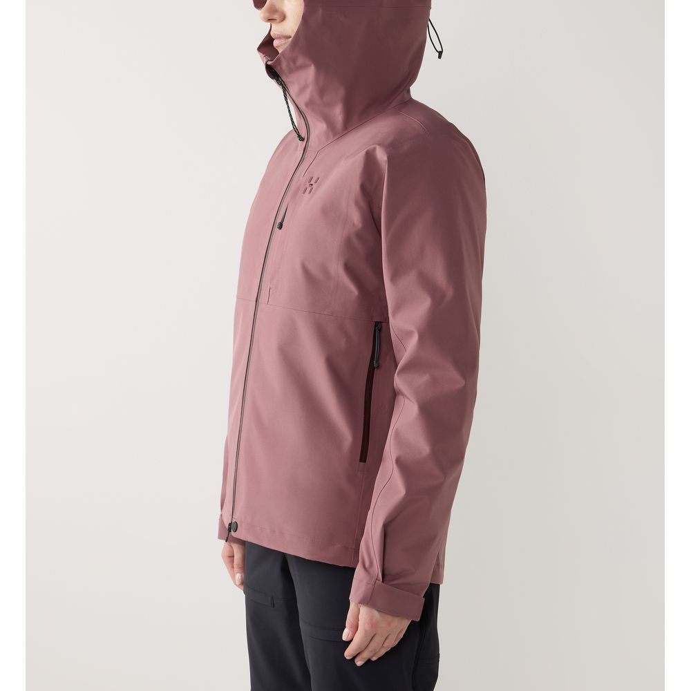 Haglöfs Front Proof II Jacket Damen Hardshelljacke misty-mauve Produktbild 4