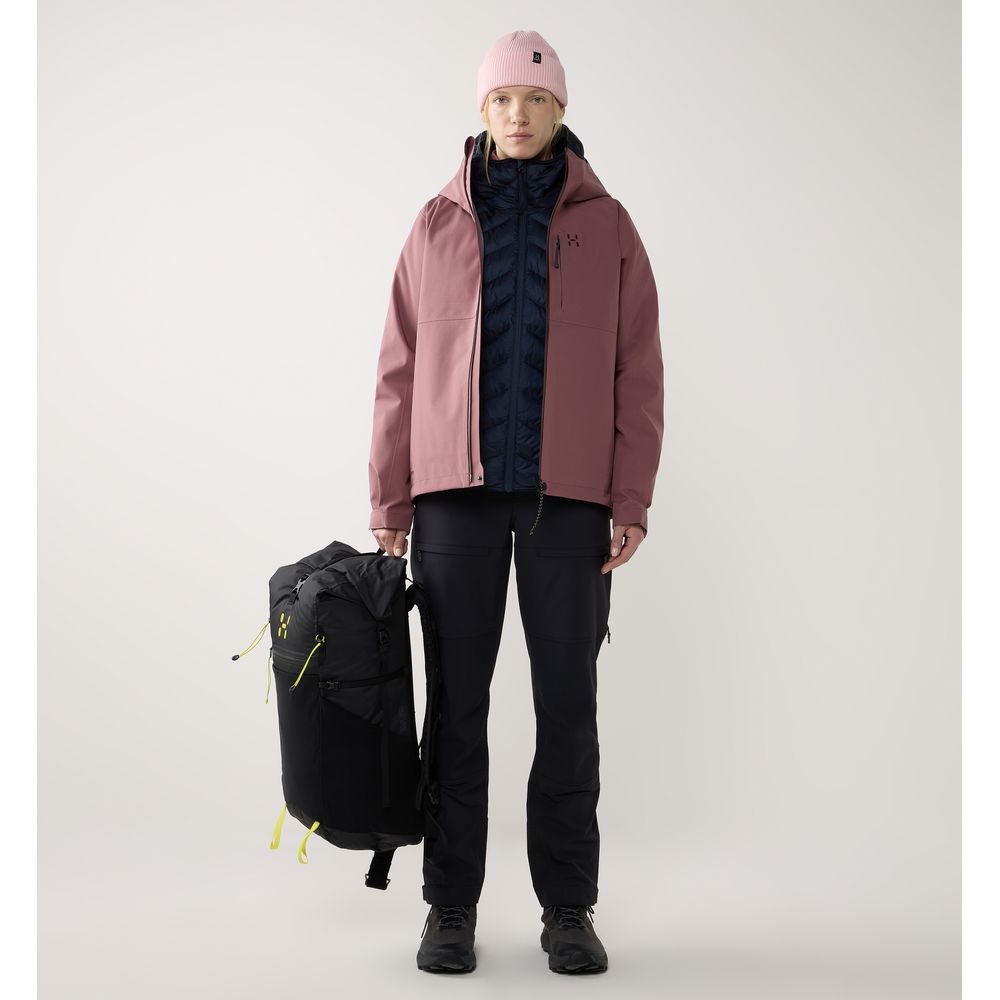 Haglöfs Front Proof II Jacket Damen Hardshelljacke misty-mauve Produktbild 6