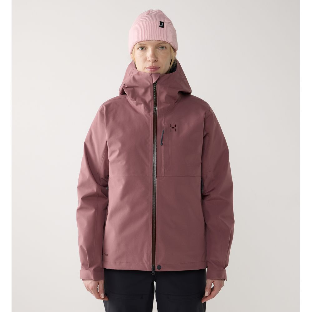 Haglöfs Front Proof II Jacket Damen Hardshelljacke misty-mauve Produktbild 7