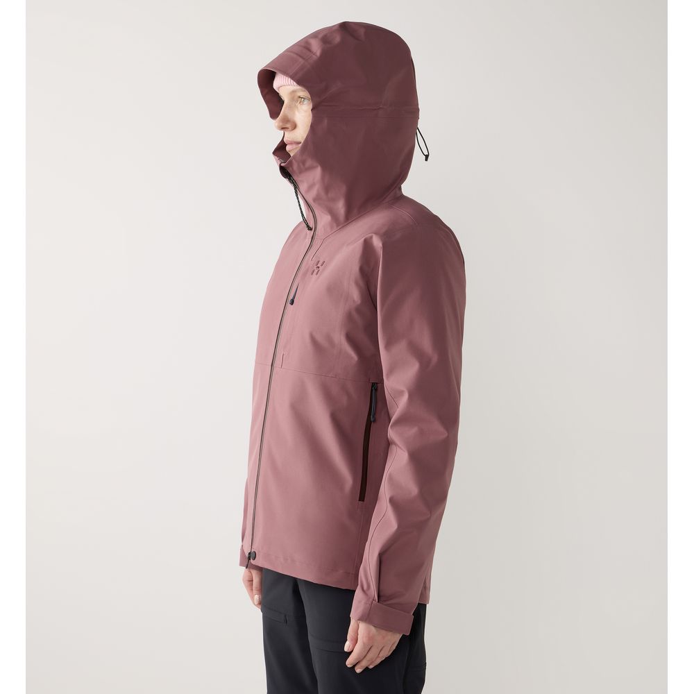 Haglöfs Front Proof II Jacket Damen Hardshelljacke misty-mauve Produktbild 8