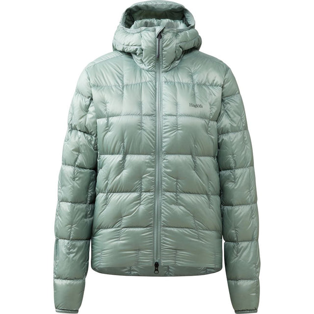 Haglöfs Hede Down Hood Daunenjacke Damen dew-green Produktbild 0