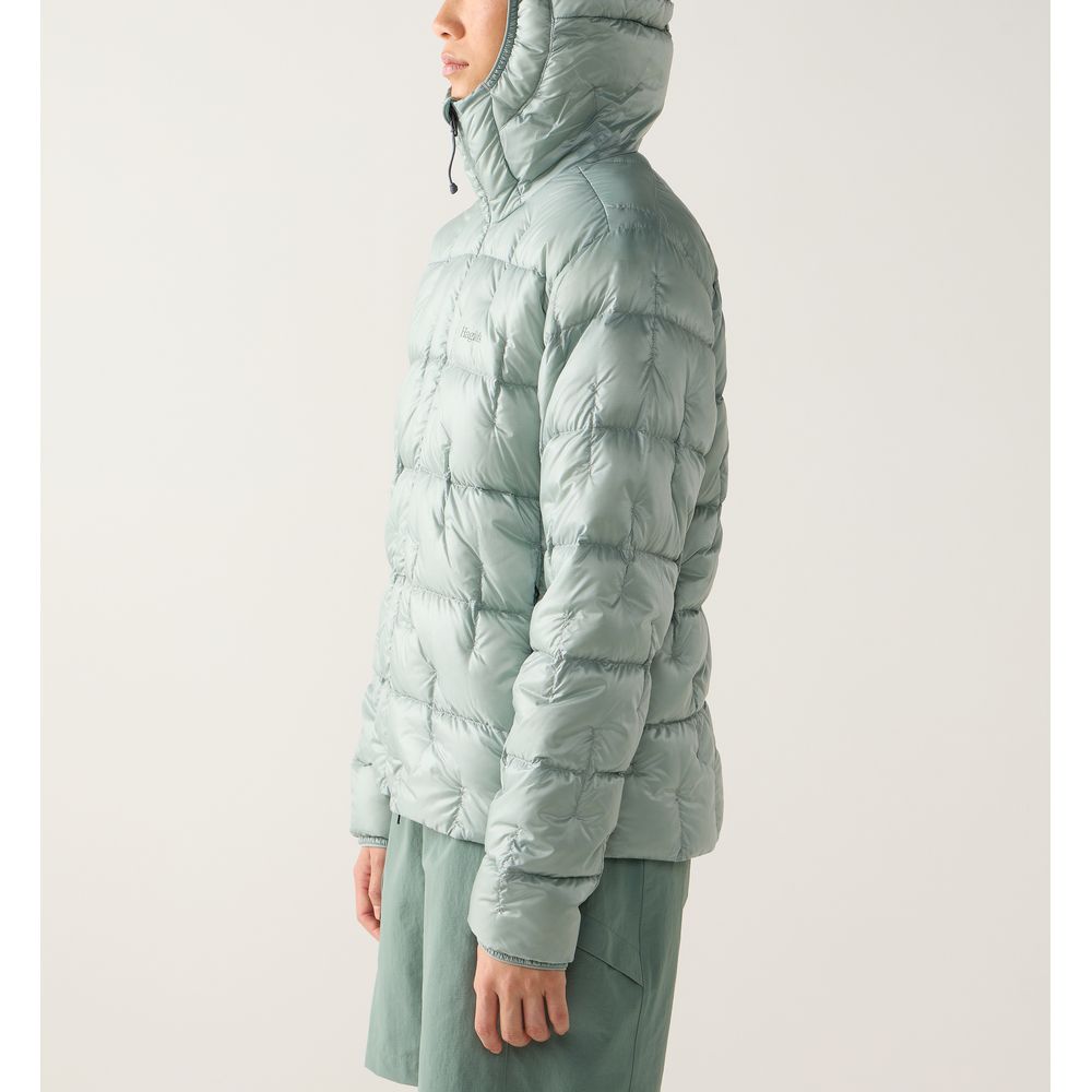 Haglöfs Hede Down Hood Daunenjacke Damen dew-green Produktbild 4